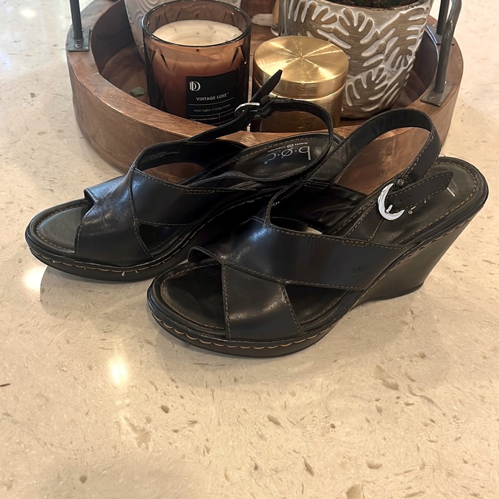 BOC wedge heeled sandal